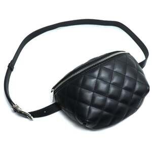CHANEL Black Fanny Pack